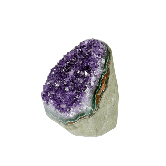 Geode di cristallo di ametista naturale - 0,365 g