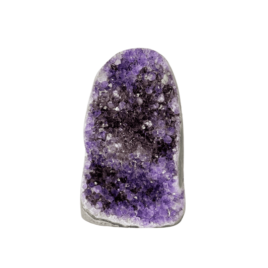 Geode di cristallo di ametista naturale - 0,440 g