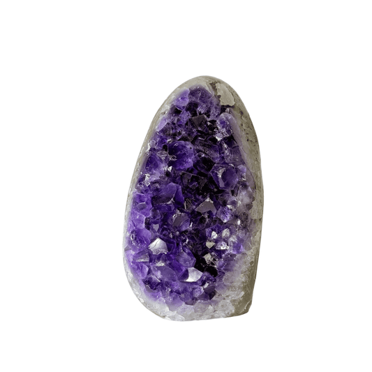 Geode di cristallo di ametista naturale - 0,500 g