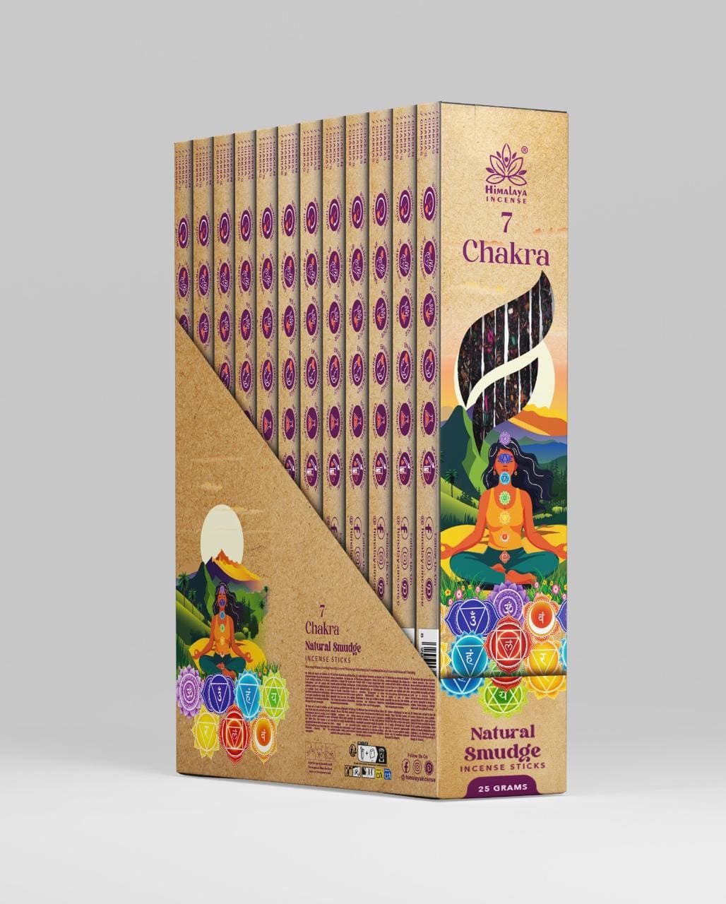 Himalaya 7 Chakra Incense Stick-25g