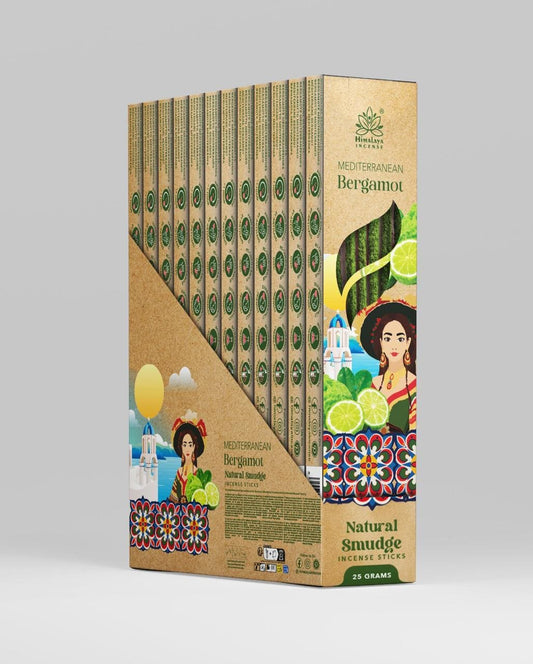 Bastoncini d'incenso Himalaya Meditarranean Bergamot-25g