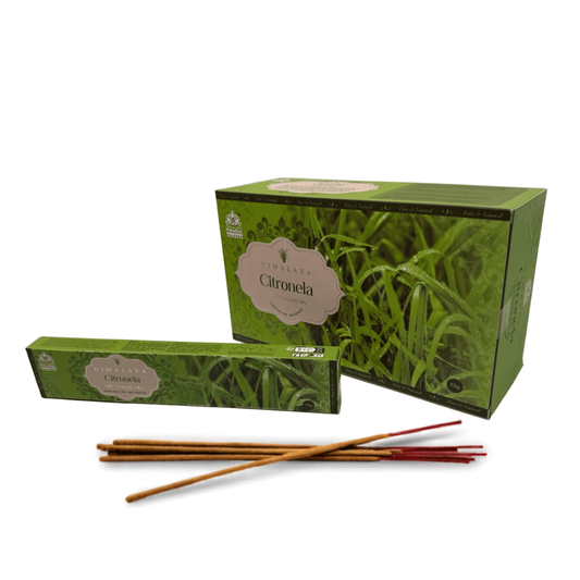 Himalaya Bastoncini di incenso premium alla citronella - 15g