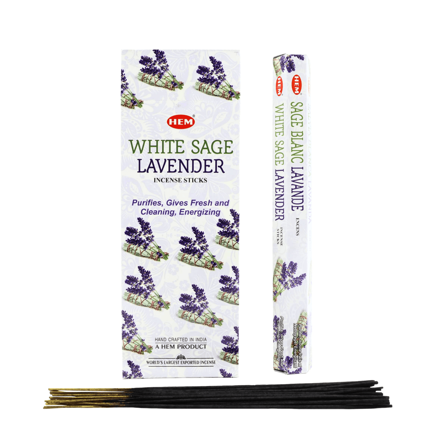 Hem White Sage Lavender Incense Stick - 20g
