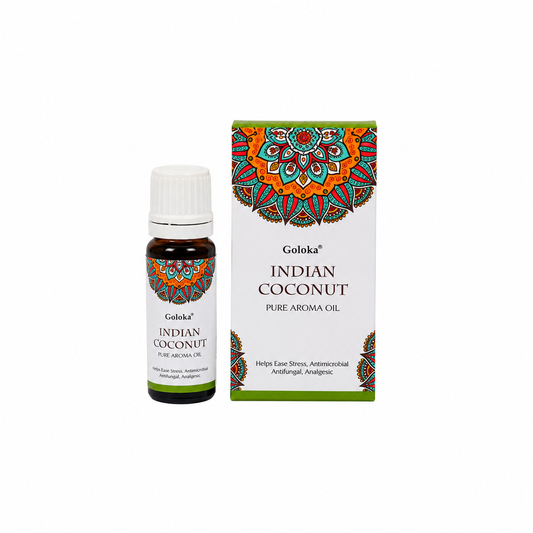 Olio Aromatico Puro al Cocco Indiano Goloka 10ml - 12pz