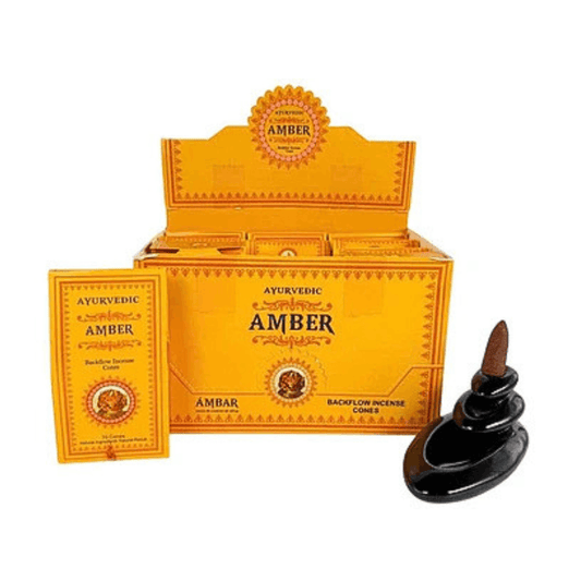 Ayurvedic Amber Incense Backflow Cones