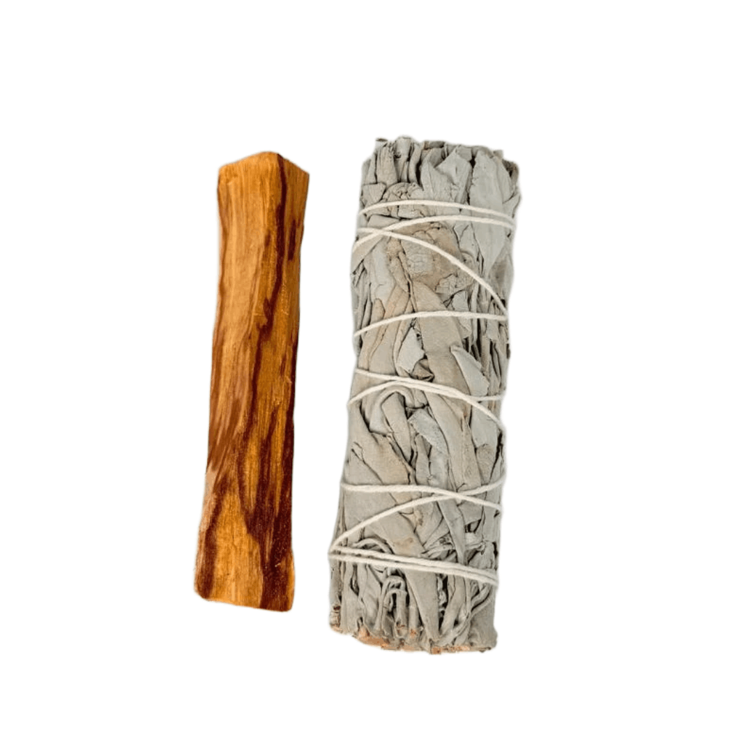 White Sage & Palo Santo Bundle – 2 Pieces