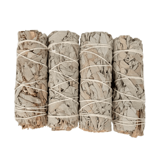 White Sage Smudge Stick Bundle – 4 Pack