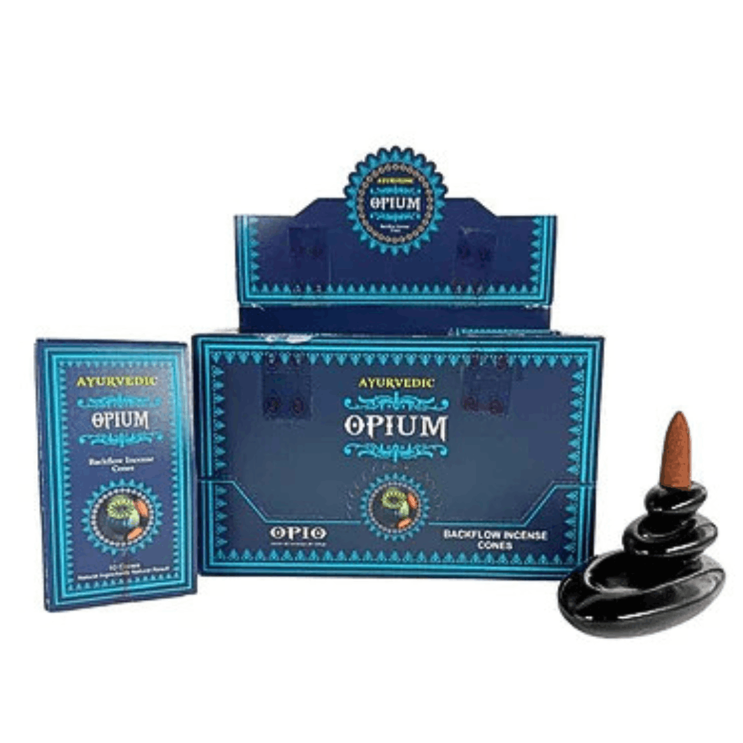 Ayurvedic Opium Incense Backflow Cones