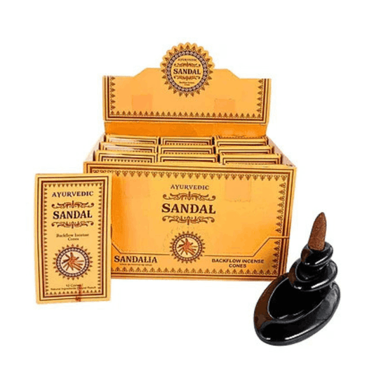 Ayurvedic Sandal Incense Backflow Cones
