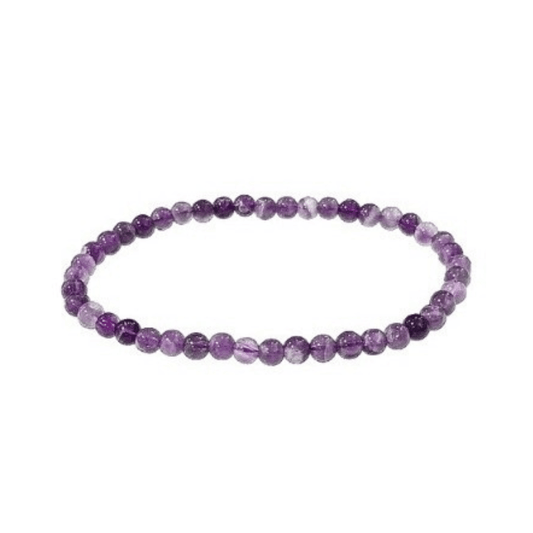 Amethyst Bracelet Beads - 4mm