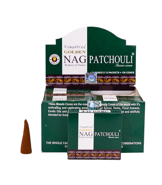 Vijayshree Nag Patchouli Incense Cones