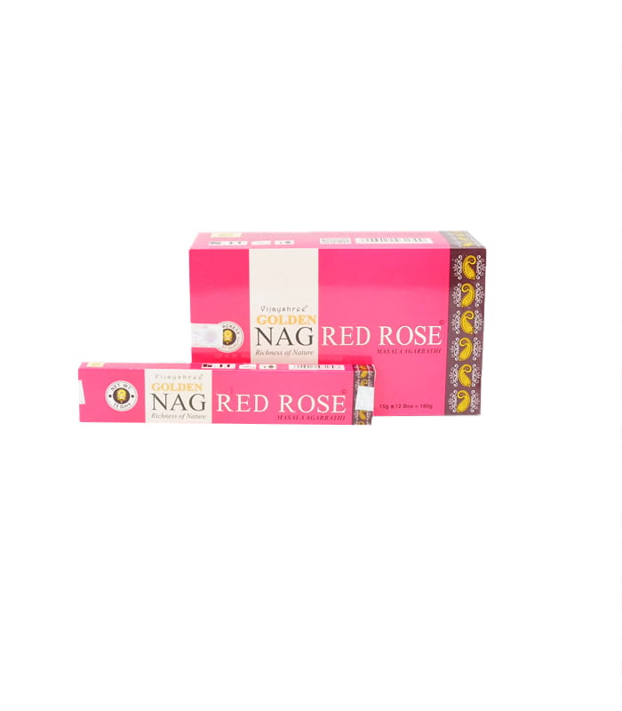 Vijayshree Nag Red Rose Incense - 15g