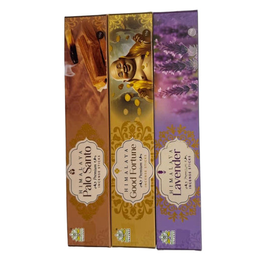 Himalaya Premium Incense Sticks 3 Pack Bundle